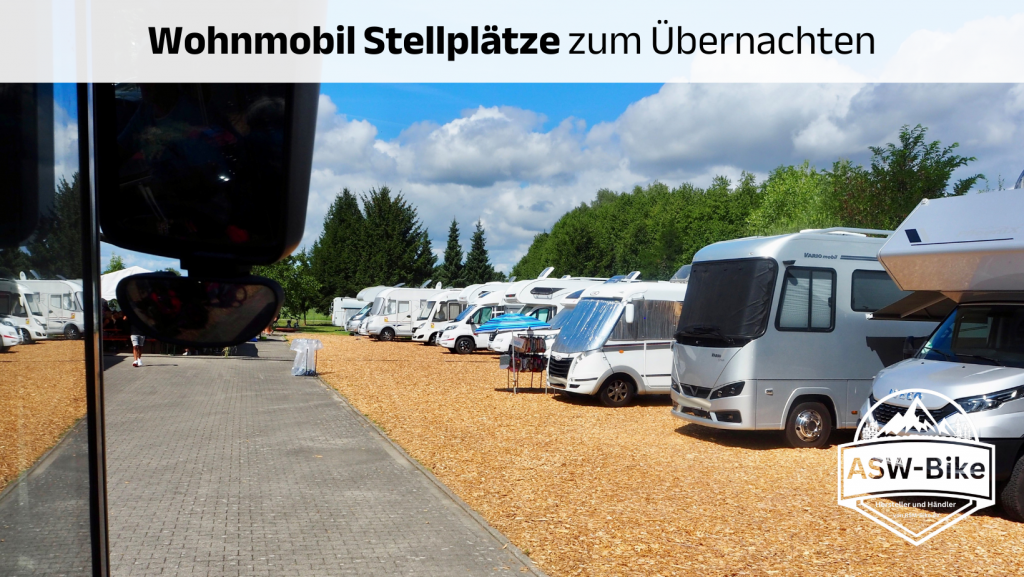 wohnmobil stellplätze zum Übernachten