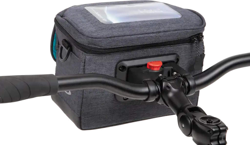 norco glenbar lenkertasche tweed grey