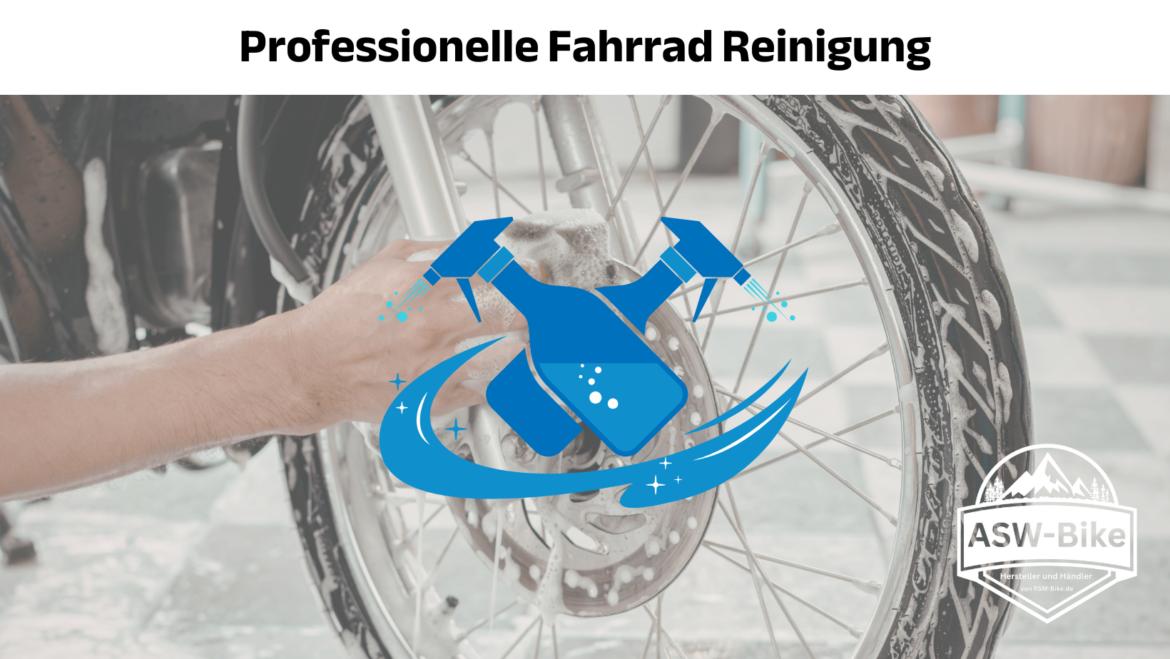Start professionelle fahrradreinigung