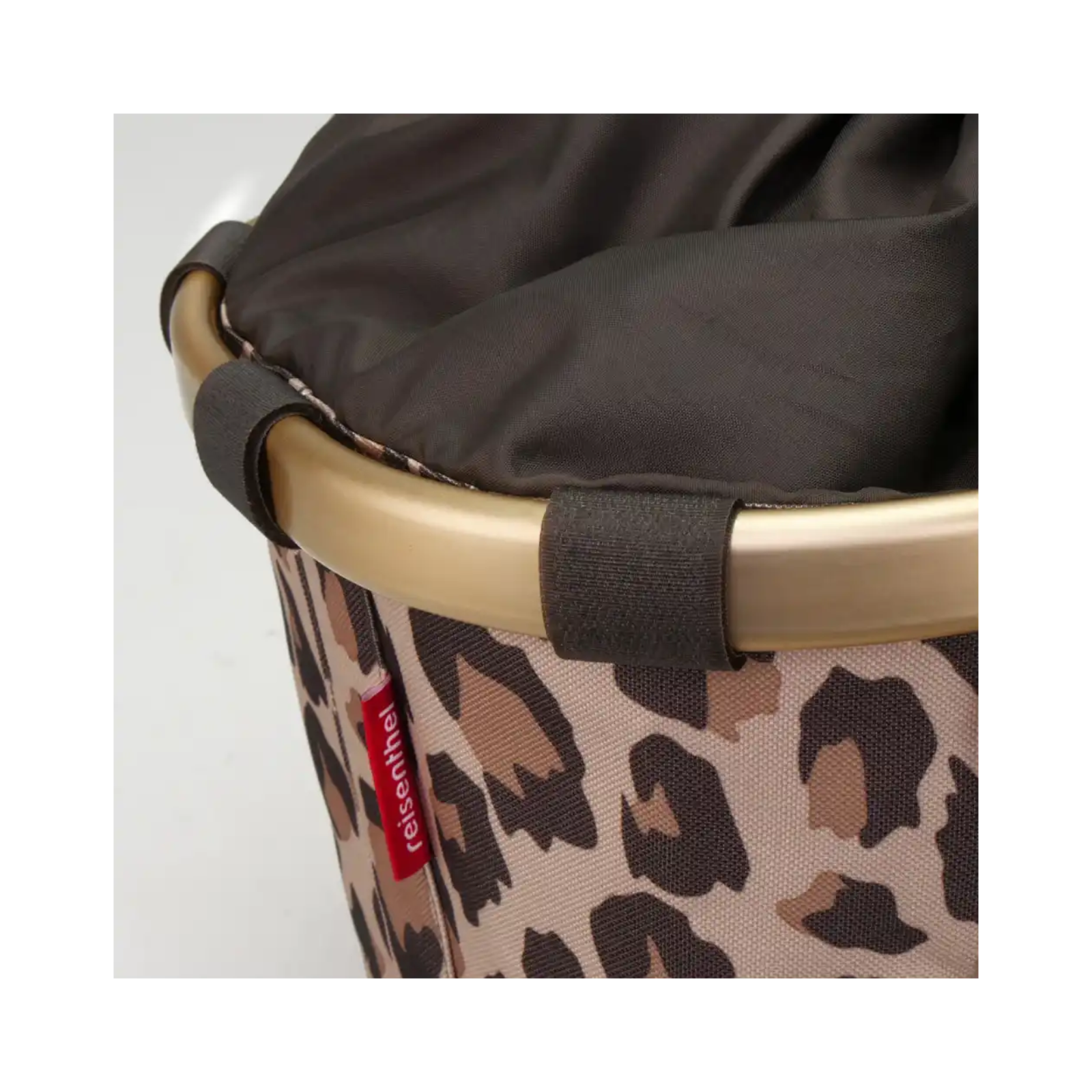 klickfix reisenthel bikebasket leo macchiato