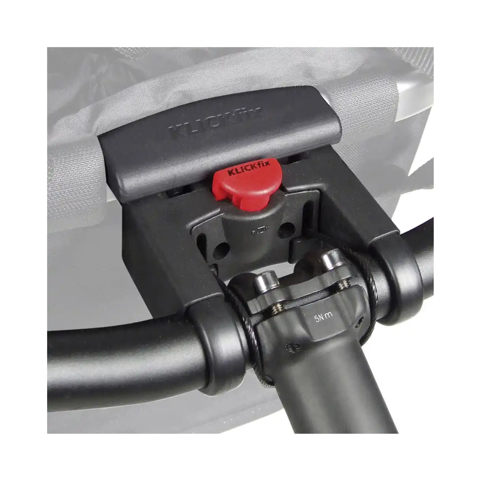 klickfix reisenthel bikebasket leo nero
