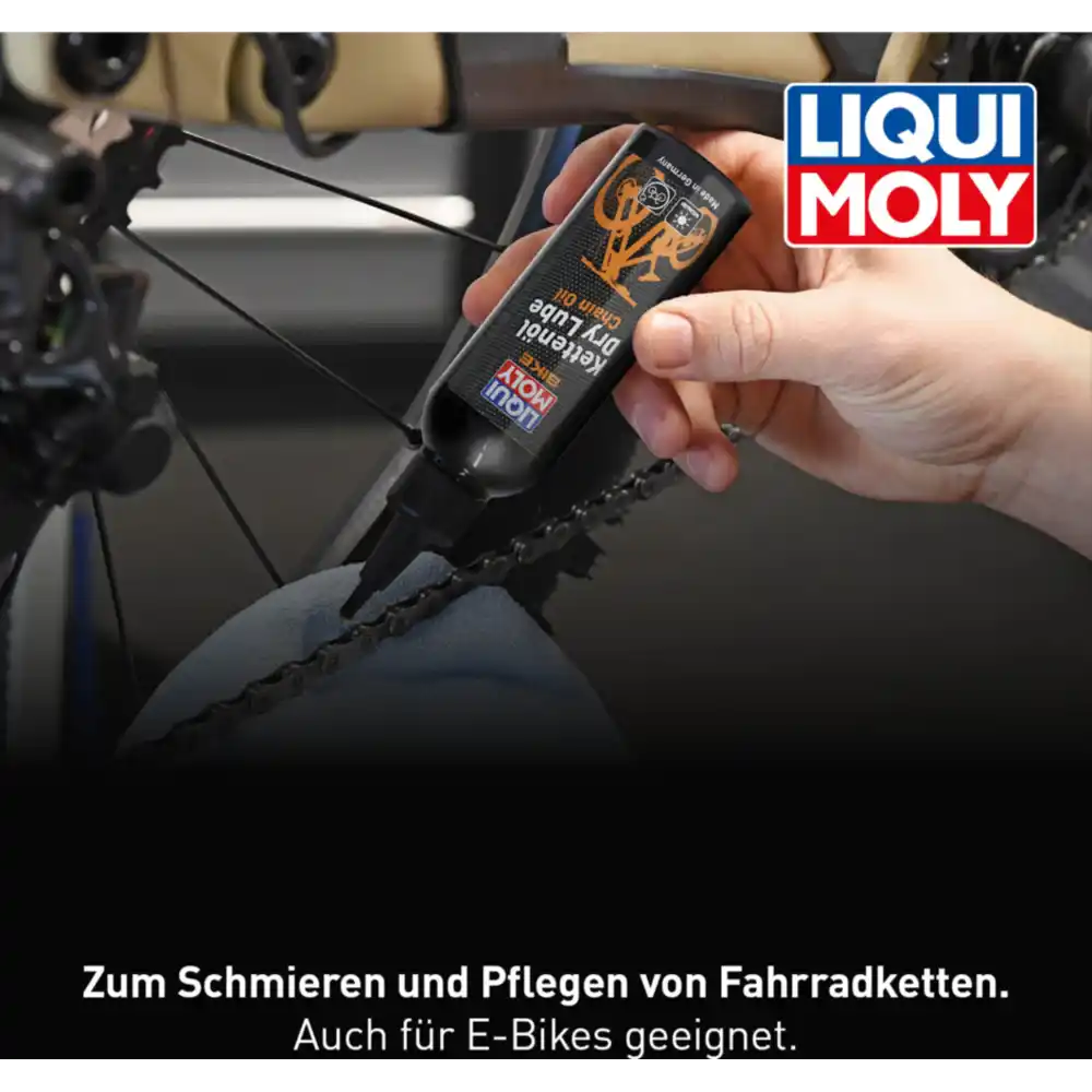 liqui moly bike kettenöl dry lube 100 ml schwarz