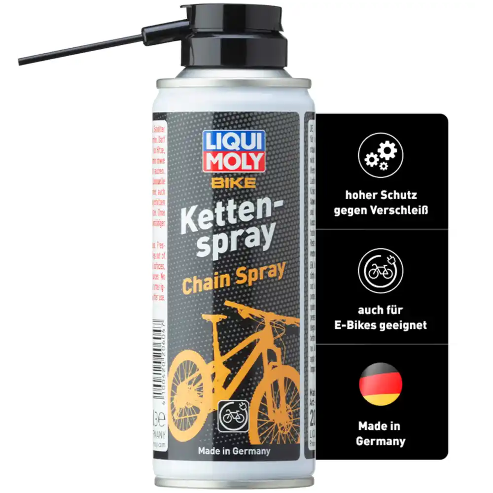 liqui moly bike kettenspray 200 ml schwarz